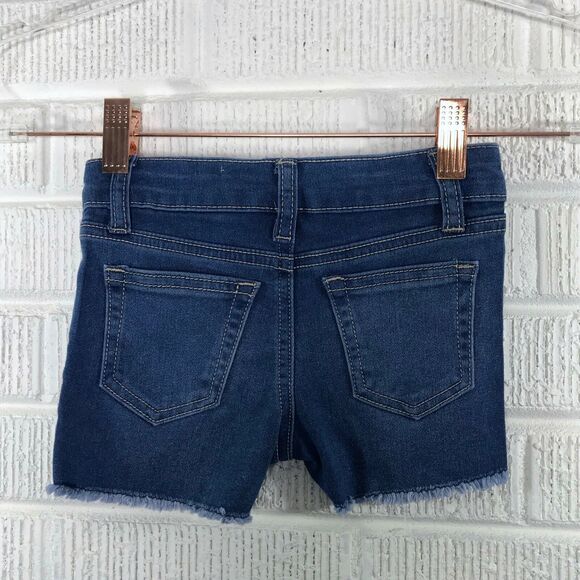 New AG Adriano Goldschmied Kids Size 2T Denim Cutoff Shorts Jeans Frayed Hem - Picture 3 of 8